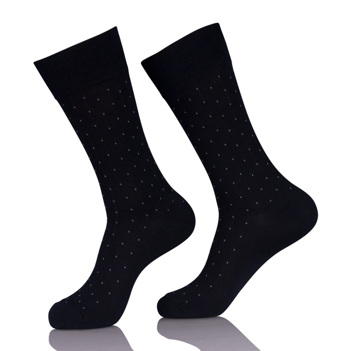 Mens Business Black Socks Men Custom