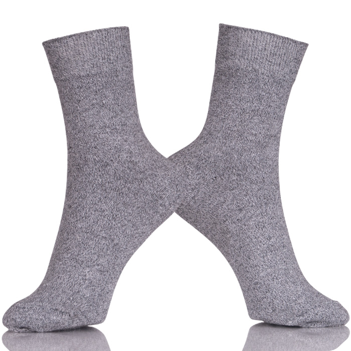 Solid Cotton Socks Men Wholesale