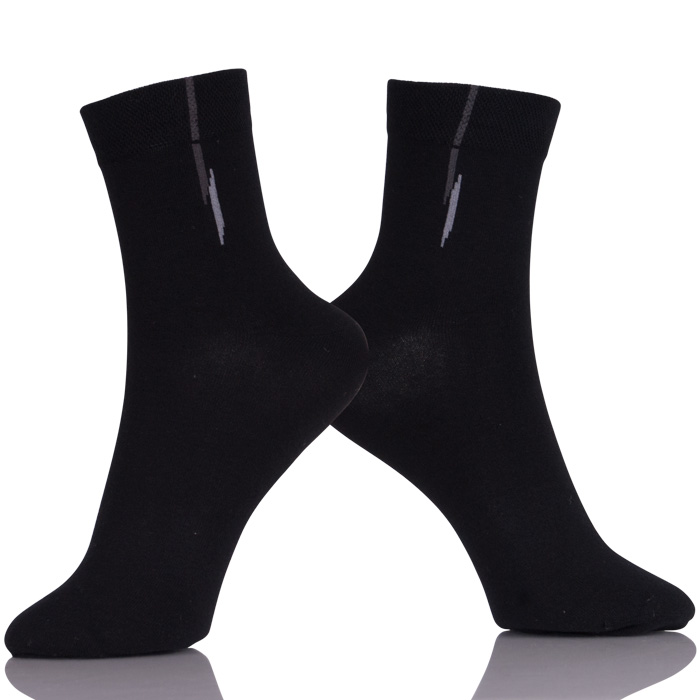 Summer Thin 100 Cotton Men Combed Cotton Socks