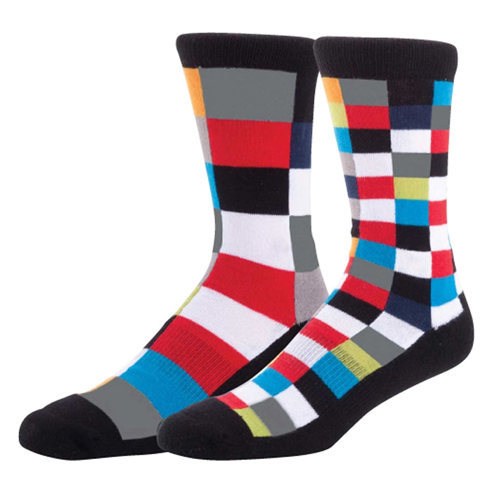 Custom Men Fashion Combed Cotton Socks