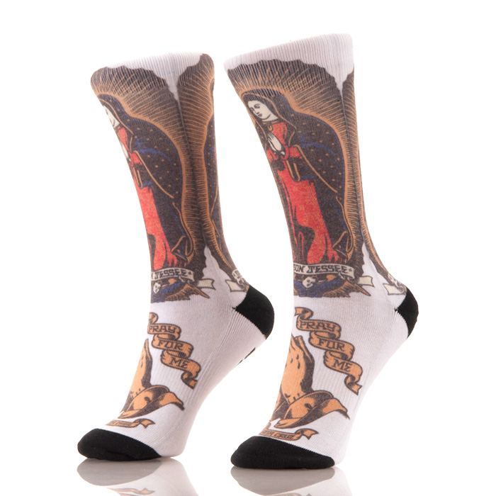 Custom Athletic Digital Print Sublimated Wholesale Socks