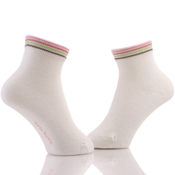 Quality Wholesale Kids Cotton White Socks