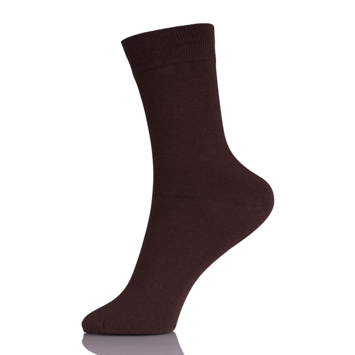 Seamless Business Dress Men Cotton Work Socks Black