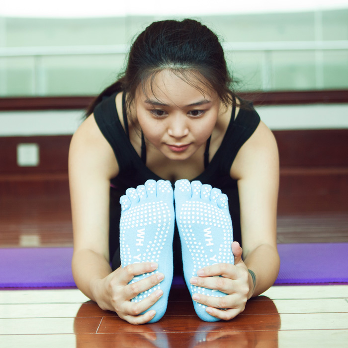 Toe Socks Woman's Non Slip For Yoga