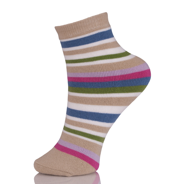 Seamless Short Nylon Womens Colorful Socks