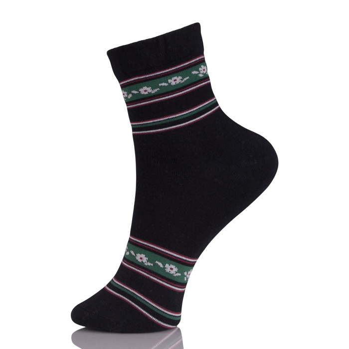 New Fahion Design Black Girl Socks
