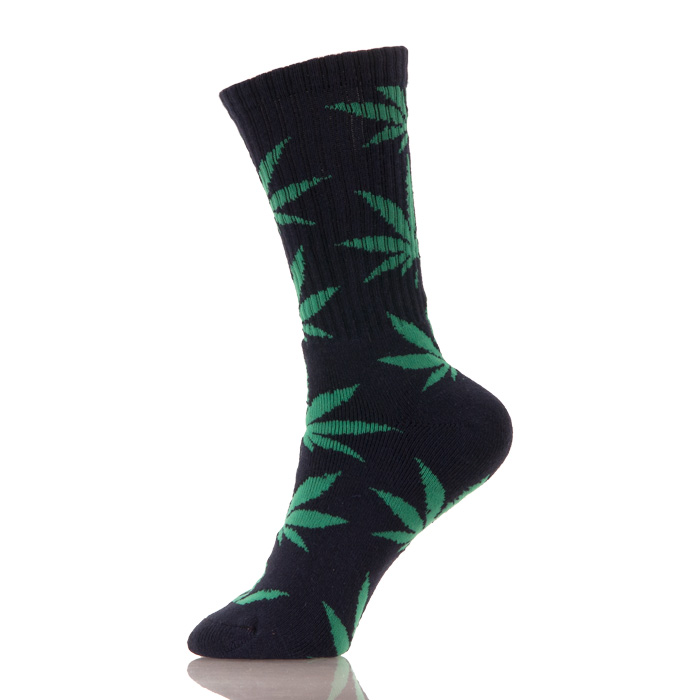 Skateboard Sports Hemp PatternKnitting 420 Weed Socks