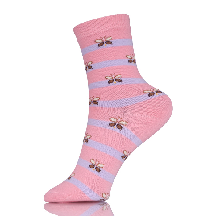 Hot Design Pink Girl Animal Socks