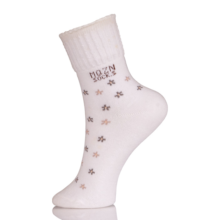Sport White Cotton Socks Warm Leg