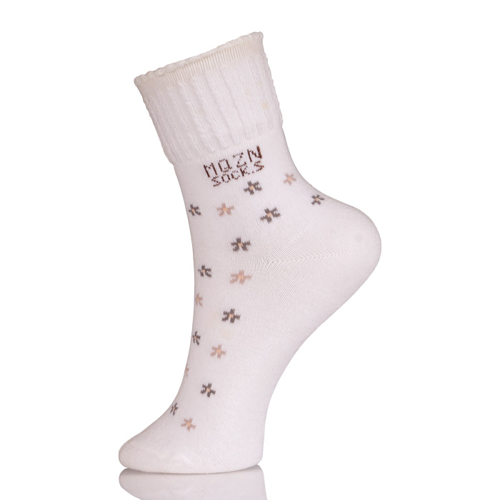 Sport White Cotton Socks Warm Leg