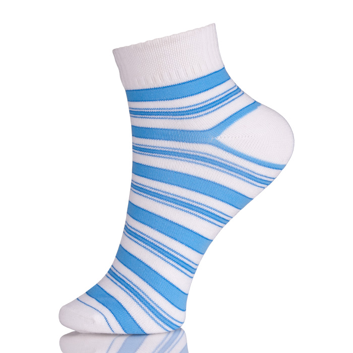 Latest Socks Design Blue And White Socks