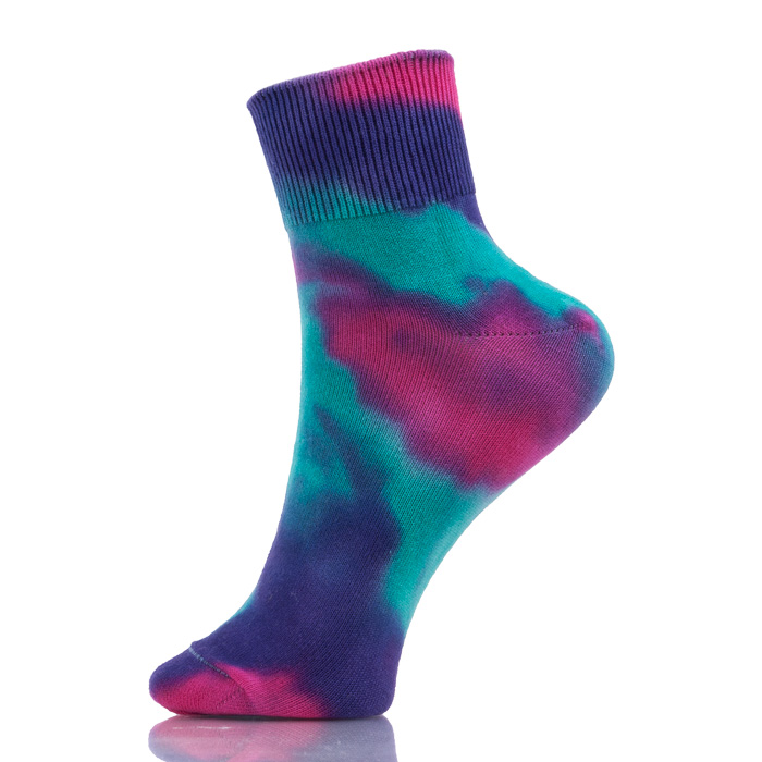 Wholesale Girl Colorful Digital Print Socks 