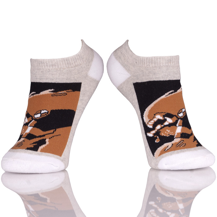 Cartoon Seamless Children Boat Socks