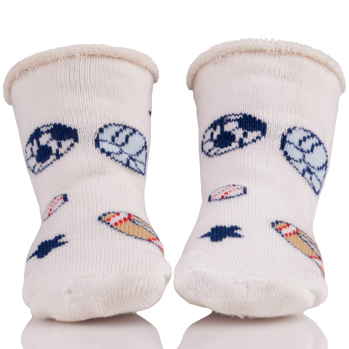 Cartoon Football Thick Baby Socks 