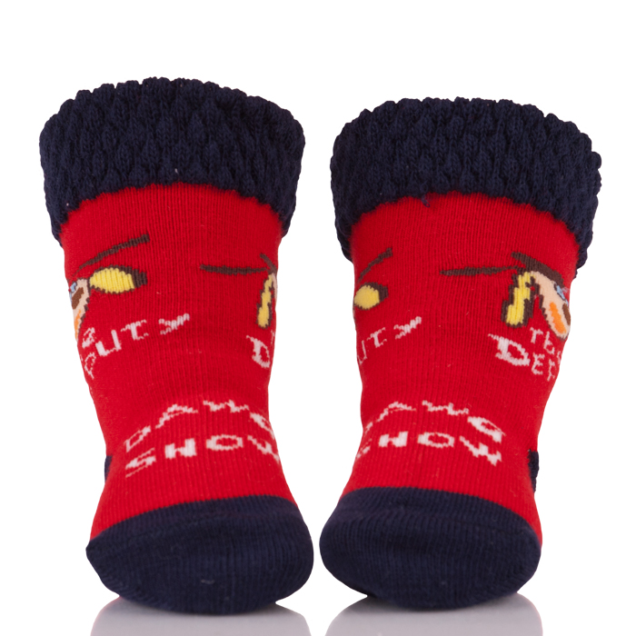 Colorful Humpty And Dumpty Cartoon Cotton Baby Socks