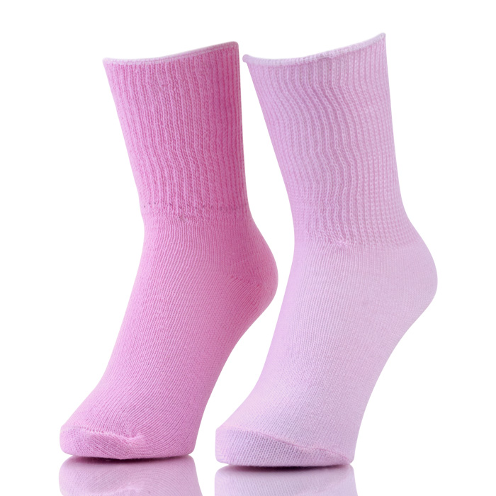 Double Knit Soft Plain Pink Child Socks