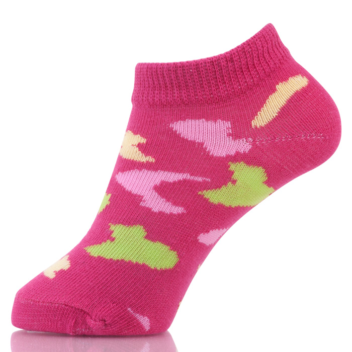 Whoeslae Cotton Kids Colored Boot Sock