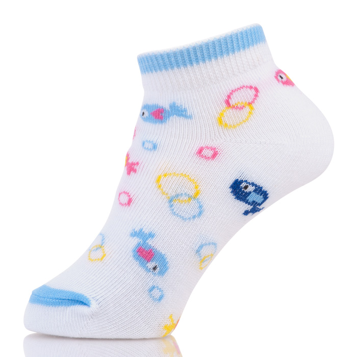 Colored Casual Sneaker School Socks