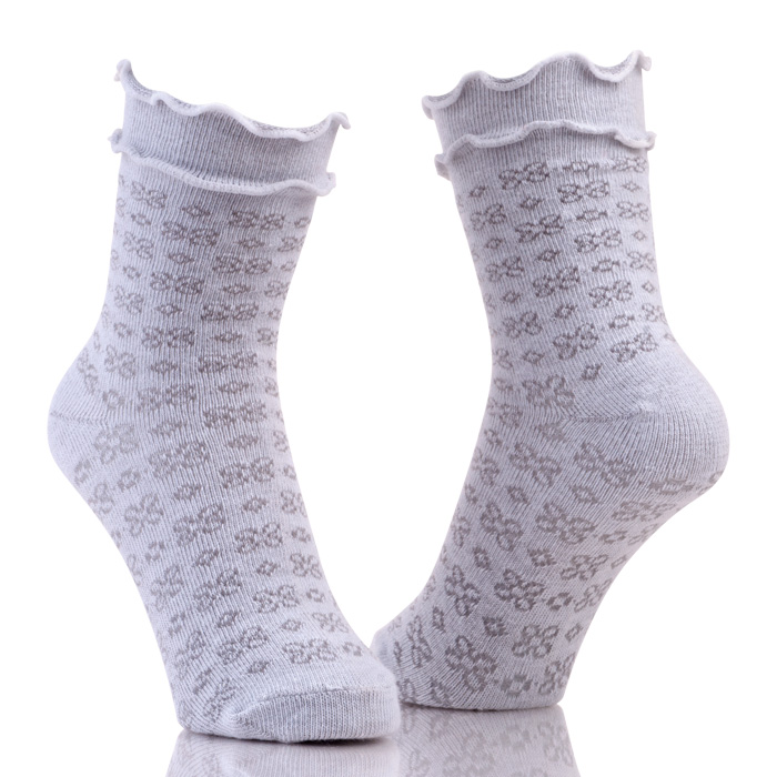 Wholesale White Sexy Girls Lace Socks