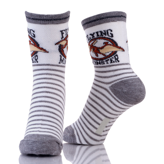 Custom Logo Cheap Striped Kids Socks