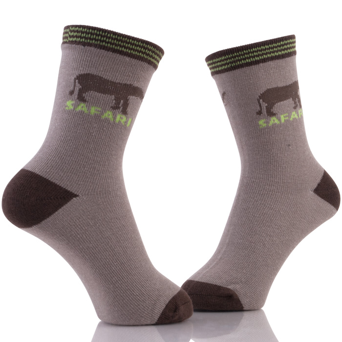 Custom Design Boy Fancy Animal Socks