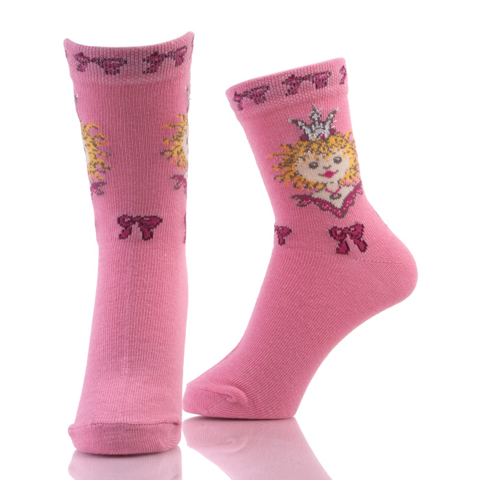 Wholesale Cartoon Princess Cotton Girls Socks