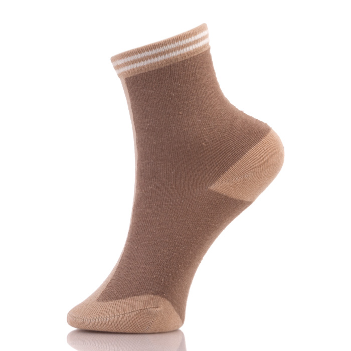 Quarter Plain Cotton Boy Socks For Casual