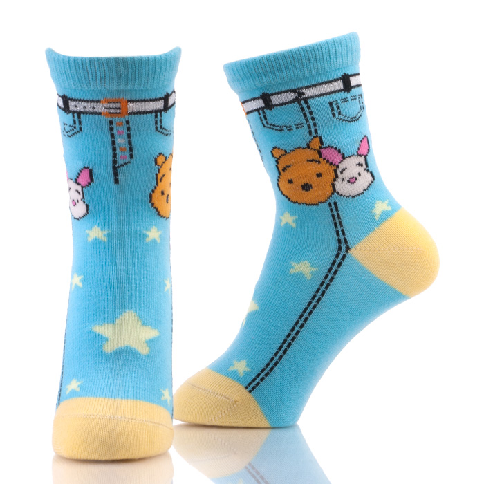 Wholesale Cartoon Knitting Knee High Kids Socks