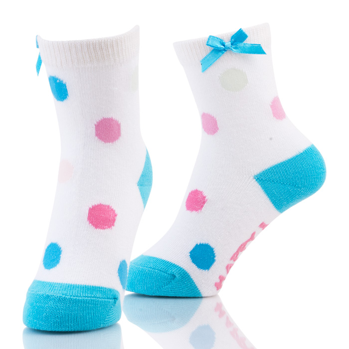 Knit Non Slip Girls Lace Tube Socks 
