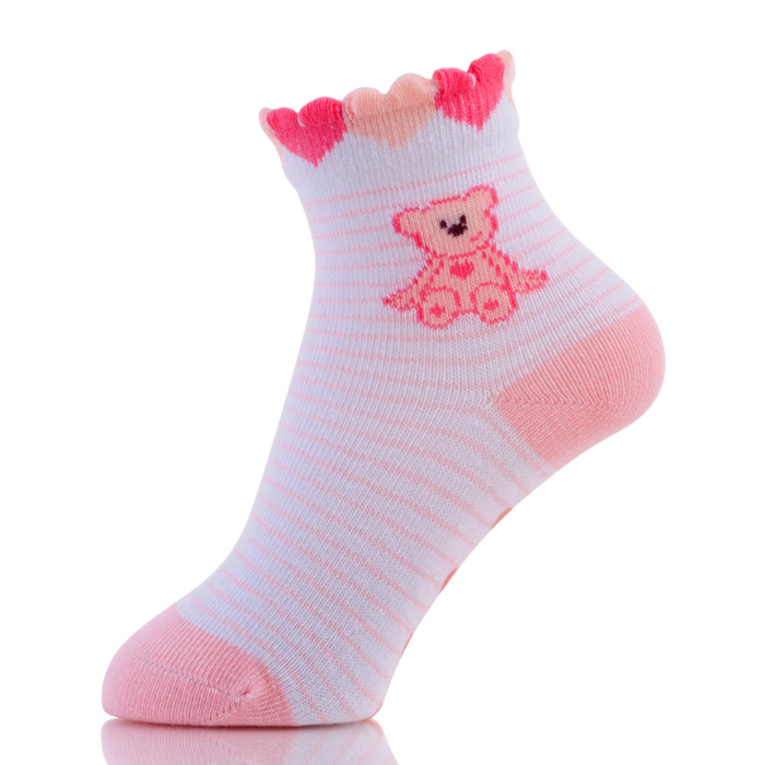 Wholesale Cotton Baby Pretty Girls Cotton Socks