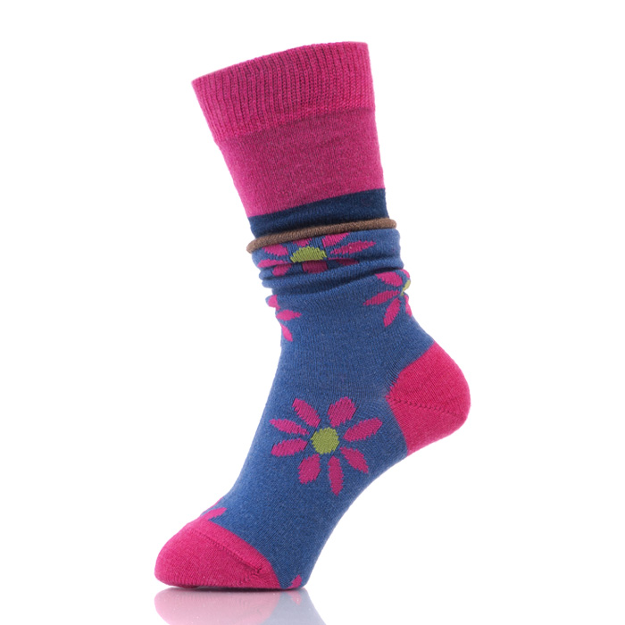 Knit Cotton Little Girl Over Knee Socks 